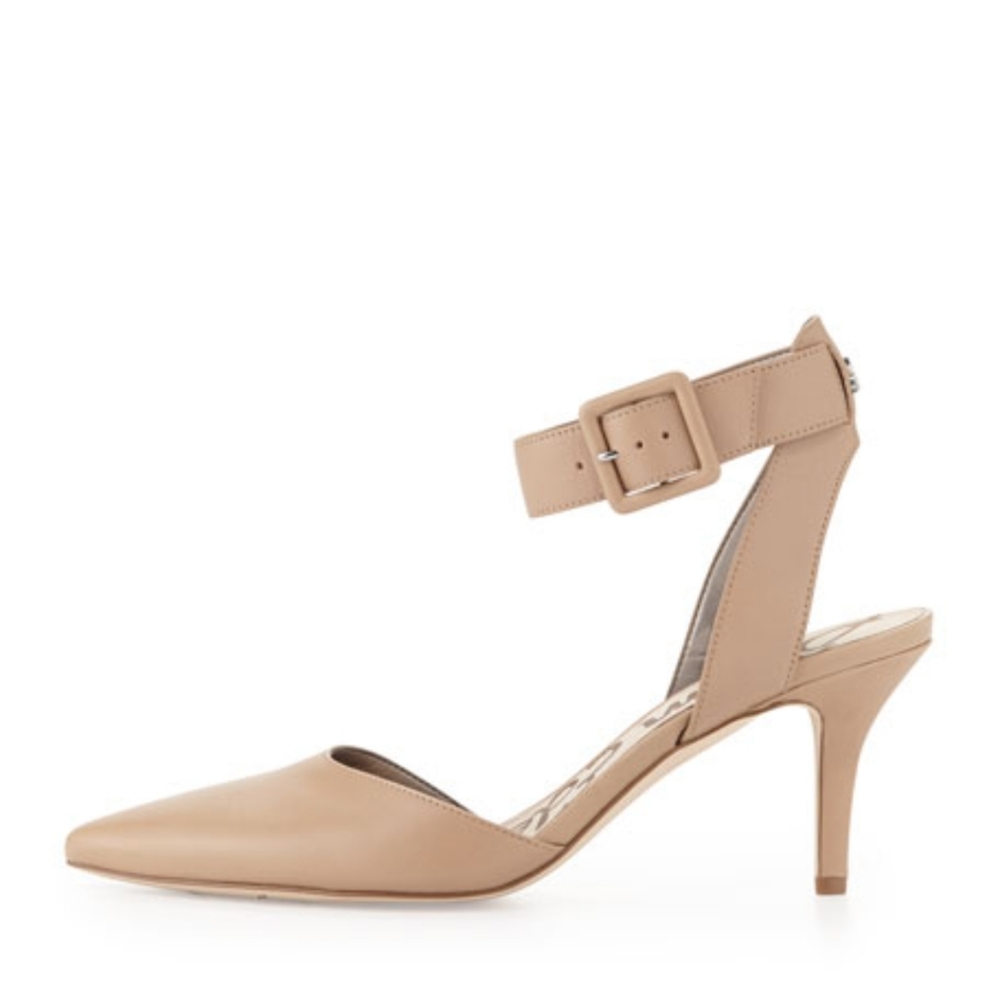 Sam edelman okala ankle strap nude pump